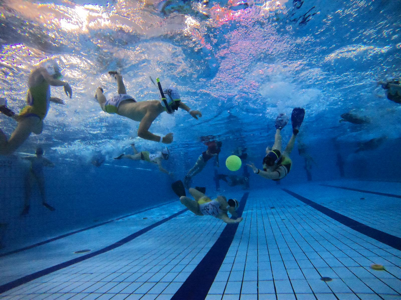 Primera jornada de Liga Júnior de Rugby Subacuático